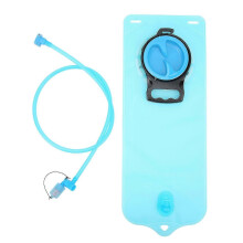 Poche à eau en TPU de 2,5 L, étanche et facile à nettoyer, idéale pour le vélo, la randonnée, le camping et les voyages.