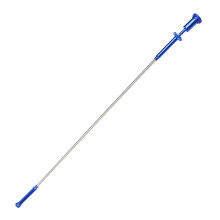 Retractable Stick Claw Flexible Pickup Claw with LED Light Grabber Arm Extension Blue