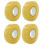 4Pack Multipurpose Clear Shin Pad Sock Tape Roll 2.4cmx28M 1