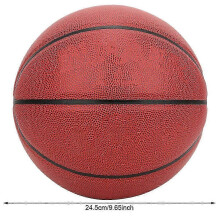 Basketballkorb aus PU-Leder für drinnen und draußen, Größe 7 (Erwachsene), verschleißfest, 2026