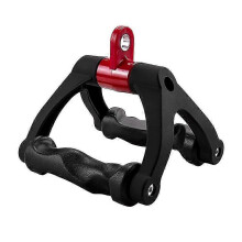 Ergonomiskt V-Bar 360 roterande handtag för biceps, triceps och rygg-latsdragningsmaskin med kabel