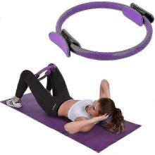 Yoga Pilates Magic Circle Muscle Exercise Fitness Body Trainer 37x4x5cm