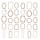 30 Pcs/Set Hollow Out Decorative Frame Retro Picture Frame Scrapbook Frames BN 1