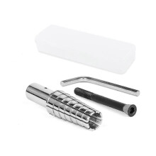 Mandril de anillo expansible de acero inoxidable para torno y taladro, conformador de anillos de alta resistencia, tamañ