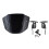 Motorcycle Windshield Airflow Windscreen Extension Wind Deflector for CB650R Black CB1000R 1