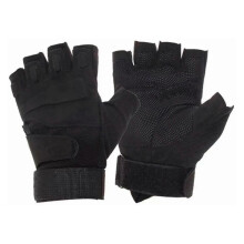 par de guantes deportivos sin dedos para exteriores, ideales para caza, ciclismo y motociclismo.