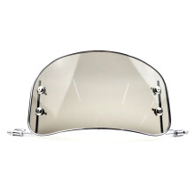 Motorbike Windshield Universal Motorbike Windshield Scooter Windscreen Scooter Black