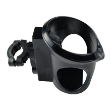 Shockproofs Cup Hold Detachable Drink Stand ABS Rack for Riders & Commuters Black