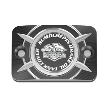 Front Brake Reservoir Fluid Tanks Cover Motorcycle Oil Cup Caps For Silver Shark style