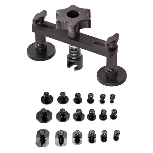 Car Dent Pullers With 18Pcs Pulling Tabs Auto Body Dent Removal Bridge Pullers