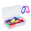 50 Pack of Durable Plastic Key Tags Keychains for Easy Key Organization 1