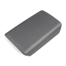 Universal Car Armrest Cover for Y Auto Center Console Box Dust-proof matte carbon fiber