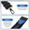 Adjustable  Bag Strap, Single Padded Adjustable Straps, Universal Backpack Shoulder Strap with Two Metal Hooks 1