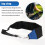 Adjustable  Bag Strap, Single Padded Adjustable Straps, Universal Backpack Shoulder Strap with Two Metal Hooks 5