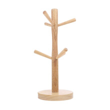 Wooden Tree Branch Mug Holder Organizer for Cup Storage 1Set