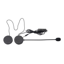 Headset with Microphone Helmet Earphones with Switchs for Motorcyclists Delivery