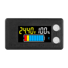 Battery Capacity Monitors DC7-100V Battery Power Percentage Voltage 6139 waterproof mode