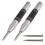 2Pcs Automatic Center Punch Center Hole Punch Spring Loaded Center Marker Tools 1