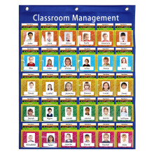 Classroom Management Pocket Chart Organization Chart, Back to School Supplies