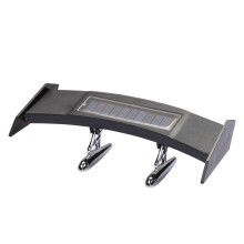 Universal Car Brake Light Solar Powered Adhesive LED Spoiler Rear Wing Taillight