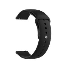 Ανταλλακτικό λουράκι Smart Watch από σιλικόνη 18 χιλιοστών, συμπαγές χρώ