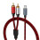 Καλώδιο ήχου USB Type-C σε 2 RCA, καλώδιο Hi-Fi Stereo Aux για Home Cinema/Ενισχυτή/Τηλ 1