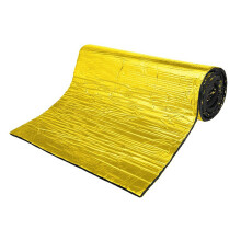 5mm Sound Deadener Heat Insulation Mat Car Sound Proofing Deadening Gold 50x100cmx5mm