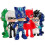 Πακέτο 6 τεμαχίων Pj Masks Catboy Kappa Φιγούρες δράσης συμβατές με παιδιά [HK] 60 1