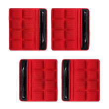 Ventilated Helmets Sponge Inserts Pad with Secure Chin Support for Summer Riding Red