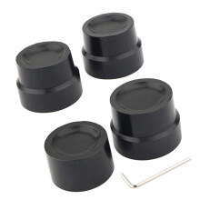 Motorcycle-Front Axle Nut Covers Bolt Caps for Sportster 883 1200 Street 500 750 1 Sets