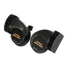 2Pcs Loud Car Horn 12V Electric Snail Train Horn Loud Waterproof Horn Siren