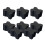 Rubber Front Coil Spring Boosters  for 1" to 1.5" Coil Spring Rubber Coil Spacers 8 pieces 1