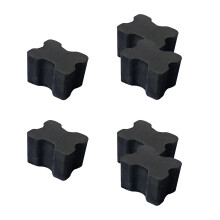Front Lift Spring Spacers Rubber Coil Spring Boosters for 1" to 1.5" Coil Spring 6 pack