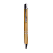 10 Pcs Ballpoint Pens Comfortable Writing Pen Metal Retractable Work Pen for w/ Golden pen
