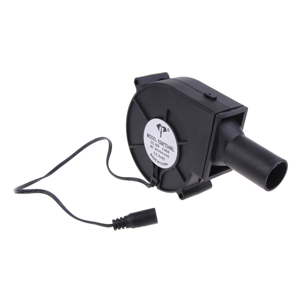 Bbq Fan Blower 9733 97Mm Adjustable Speed Dc12v 5100R Camping Cooking Fan Blower 26Mm 7754005171519