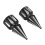 Motorcycle Front Axles Nut Caps with Secure Fit Motorcycle Front Axles Nut Covers Black 1