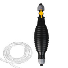 Liquid Transfer Syphon Pump Hand Operated Pump for Fuel Oil Water with Hose Tube 3 meters