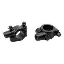 Motorbike Accessories 7/8" Handlebar Mount Holder Clamp 8mm/10mm Thread Black style4