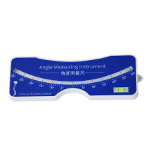 Pocket Scoliometer Medical Measuring Device for Back Scoliosis One bubble angle mea