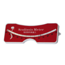 Scoliosis Testing Measuring Meter Scoliometer Medical Evaluation Left skull angle gau