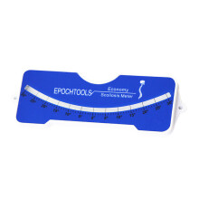 Scoliosis Testing Measuring Meter Scoliometer Medical Evaluation measuring blue