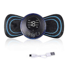 25-26 Mini Massager Machine 8 Modes Low Frequency Rechargeable Full Body Pain Relief Therapy Device Physiotherapy Instrume