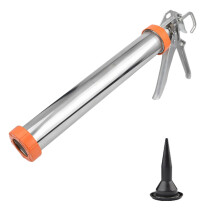 High Efficiency Caulk Guns Aluminum Tube Caulking Tool for Various 15 inches orange sl