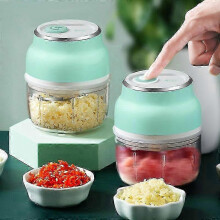 Electric Food Vegetable Speedy Chopper,spiral Shredder,onion Garlic Fruit Cutter,kitchen