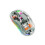 Mouse wireless trasparente COTECI OF-005 Crystal Mouse III, compatibile con Bluetooth 2.4G e doppia modalità. 1