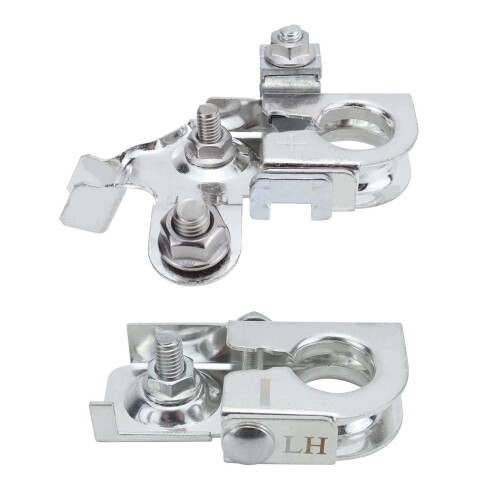 Upgrades Precisions Negative Battery Post Connector Battery Terminals for Car 1 Pair