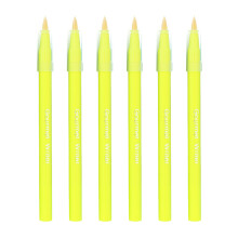 6Pieces Edible Markers, Edible Coloring Pen for Cake Decorating, Baking Craft Lemon yellow