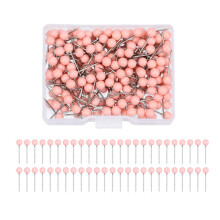 20-380Pcs Colorful Push Pins Thumb Tacks for Cork Board, Heart Flat Pink positioning pin