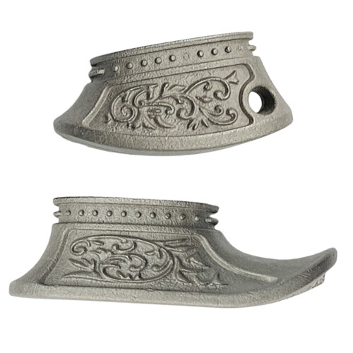 Stainless Steel Cutter Handle Guard Protect for Making Tool Patterned Handle Hand 2