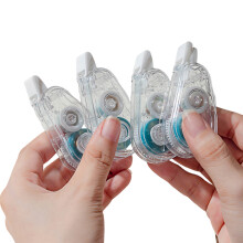 4 Pcs Double Sided Tape Roller Adhesive Roller School Supplies for Scrapbooking